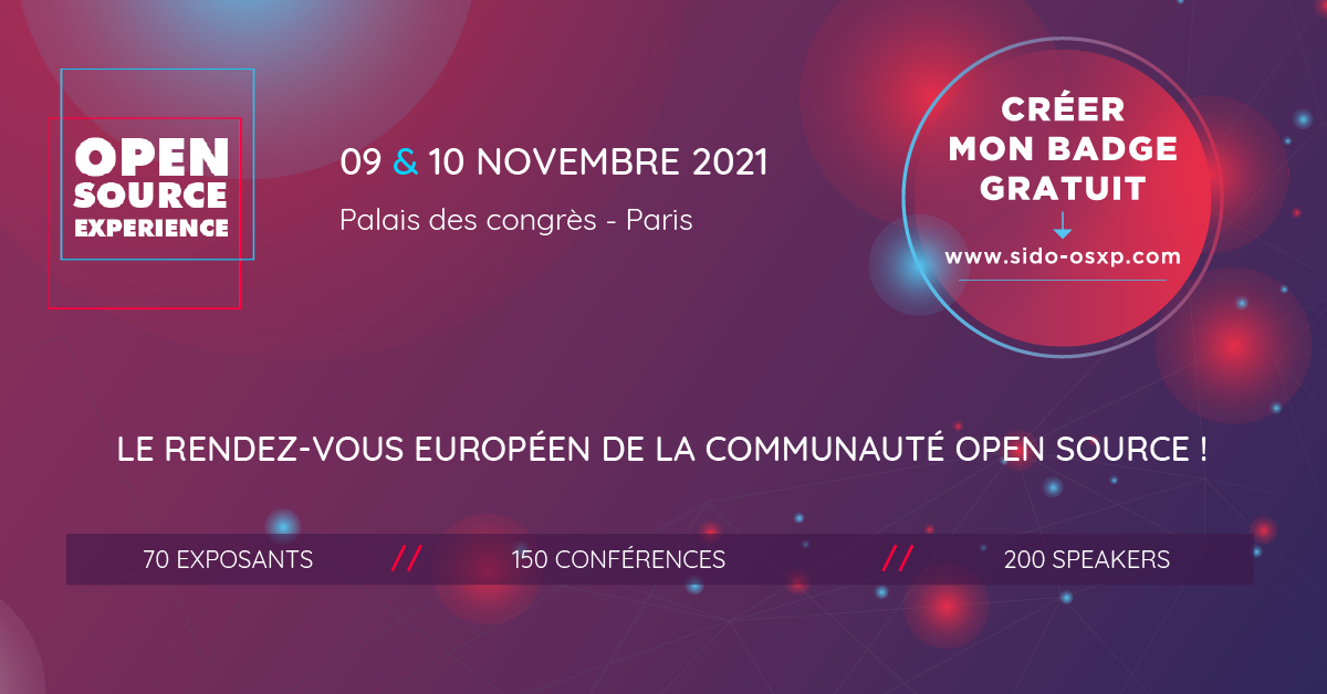 Open Source Experience Paris