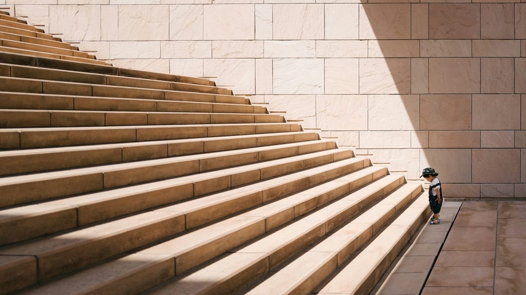 Stairs going up